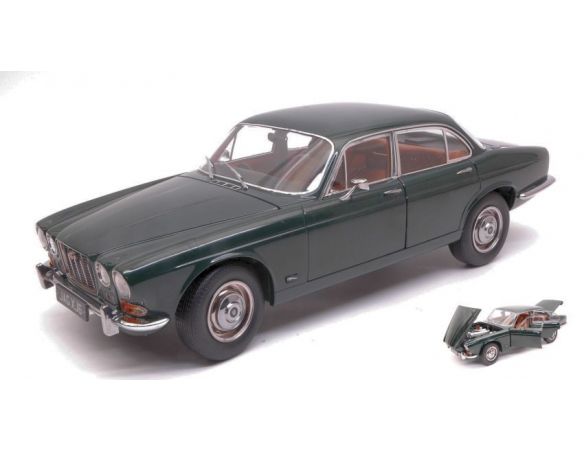Paragon Models PAR98302R JAGUAR XJ6 SERIES 1 4.2 1971 RHD BRITISH RACING GREEN 1:18 Modellino