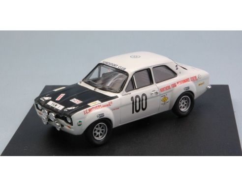 Trofeu TF0552 FORD ESCORT MK1 N.100 RALLY MANX 1971 C.WITHERS 1:43 Modellino