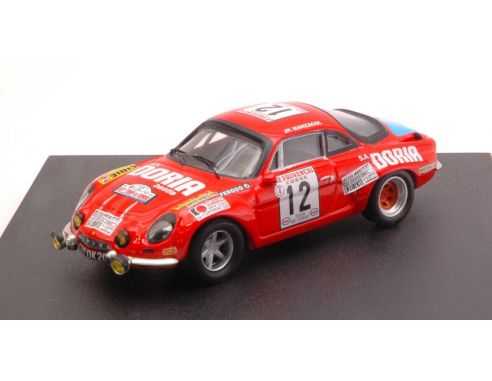 Trofeu TF0837 ALPINE RENAULT A110 N.12 4th TOUR DE CORSE 1975 MANZAGOL-FILIPPI 1:43 Modellino