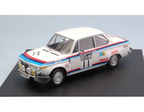 Trofeu TF1729 BMW 2002 TI N.11 15th RALLY RAC 1973 A.WARMBOLD-J.TODT 1:43 Modellino