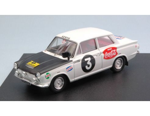 Trofeu TF2201 FORD CORTINA Mk1 N.3 WINN.EAST AFRICAN SAFARI 1964 HUGES-YOUNG REPR.1:43 Modellino