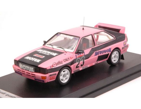 Trofeu TFGRB05 AUDI QUATTRO 'MOTUL-AUTOVOX' N.23 RALLYCROSS 1987 CATHY CALY 1:43 Modellino