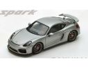 Spark Model S4941 PORSCHE CAYMAN GT4 2016 SILVER 1:43 Modellino