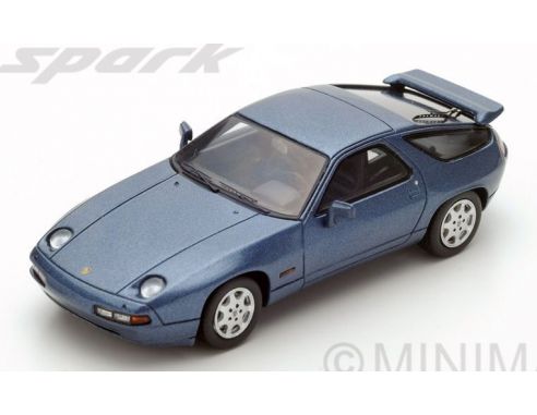 Spark Model S4944 PORSCHE 928 S4 GT 1990METALLIC BLUE 1:43 Modellino