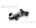 Spark Model S5249 BRABHAM BT7 JACK BRABHAM 1963 N.6 4th FRENCH GP 1:43 Modellino