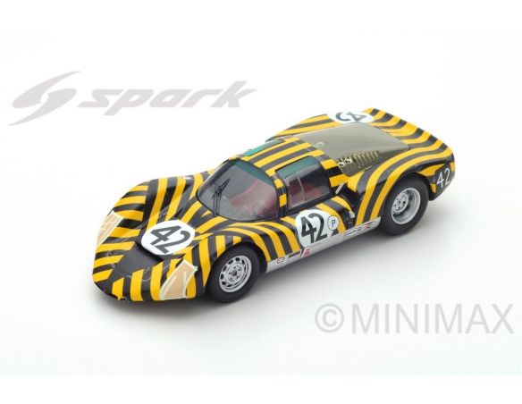 Spark Model S5420 PORSCHE 906 N.42 DNF 12H SEBRING 1967 J.CANNON-E.HUGUS 1:43 Modellino