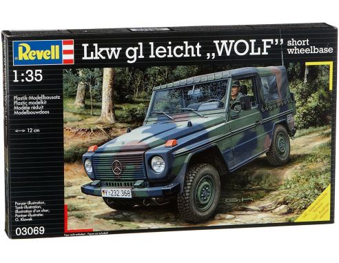 Revell 03069 Lkw gl leicht WOLF short wheelbase 1:35 Kit Modellino