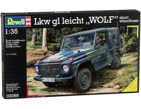 Revell 03069 Lkw gl leicht WOLF short wheelbase 1:35 Kit Modellino