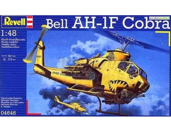 Revell 04646 BELL AH-1F COBRA 1:48 Kit Modellino