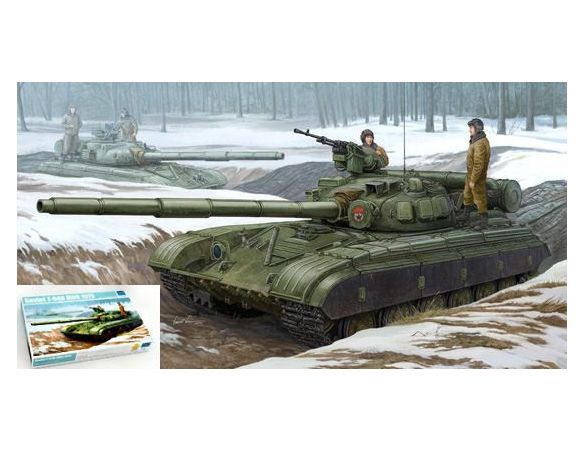 Trumpeter TP1581 CARRO SOVIET T-64B KIT 1:35 Modellino