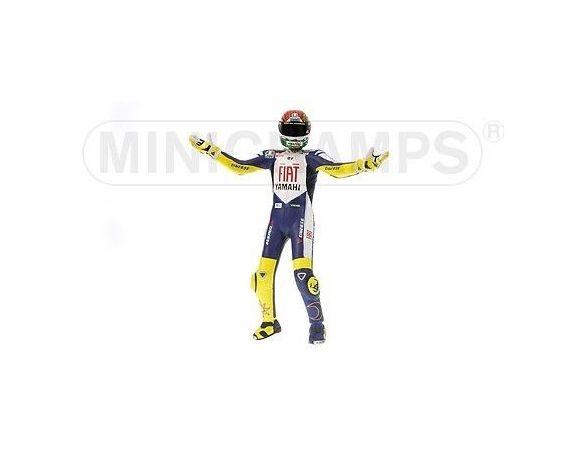 Minichamps PM312080146 FIGURA V.ROSSI 2008 WORLD CHAMPION MOTO GP 1:12 Modellino