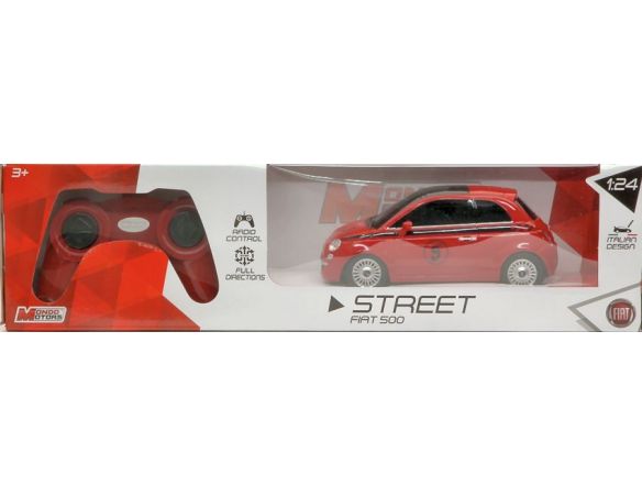 Mondo Motors MM63001R FIAT NUOVA 500 RED RADIOCOMANDO 1:24 Modellino