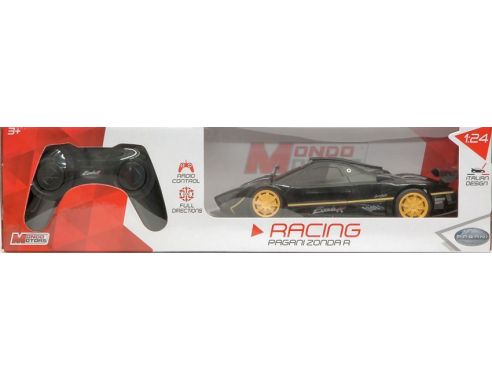 Mondo Motors MM63027BK PAGANI ZONDA BLACK RADIOCOMANDO 1:24 Modellino