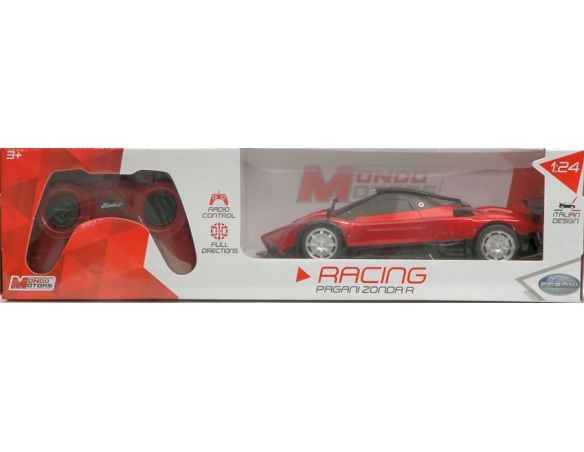 Mondo Motors MM63027R PAGANI ZONDA RED METALLIC RADIOCOMANDO 1:24 Modellino