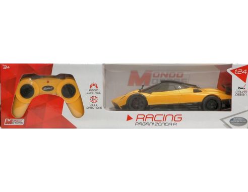 Mondo Motors MM63027Y PAGANI ZONDA YELLOW RADIOCOMANDO 1:24 Modellino