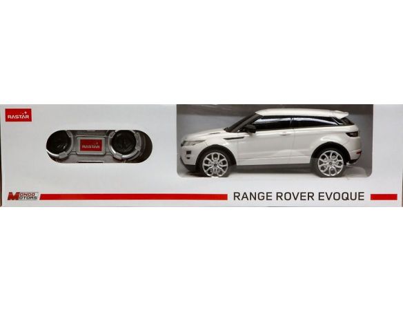 Mondo Motors MM63219W RANGE ROVER EVOQUE WHITE RADIOCOMANDO 1:24 Modellino