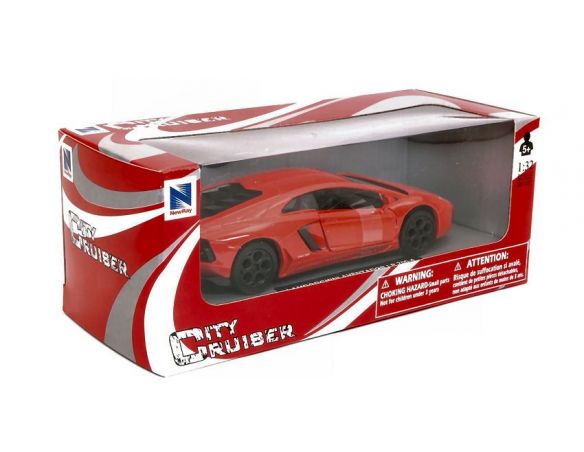New Ray NY51493AOR LAMBORGHINI AVENTADOR LP 700-4 ORANGE METALLIC 1:32 Modellino