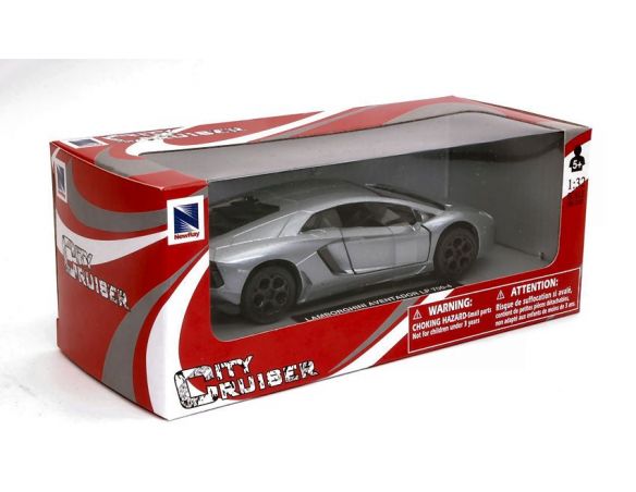 New Ray NY51493AS LAMBORGHINI AVENTADOR LP 700-4 SILVER 1:32 Modellino