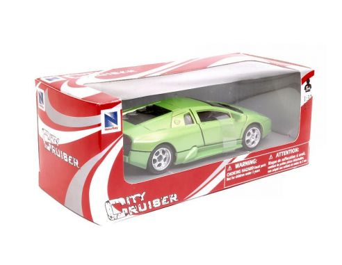 New Ray NY51493MGR LAMBORGHINI MURCIELAGO GREEN METALLIC 1:32 Modellino