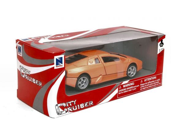 New Ray NY51493MOR LAMBORGHINI MURCIELAGO ORANGE METALLIC 1:32 Modellino