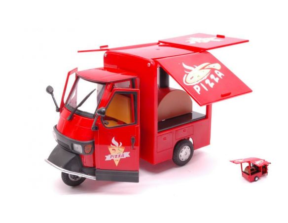 New Ray NY68043R APE PIAGGIO 50 STREET FOOD PIZZA 1:18 Modellino