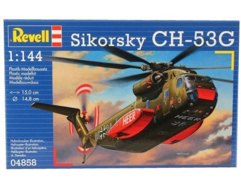 REVELL 04858 SIKORSKY CH-53G 1:144 KIT  Modellino