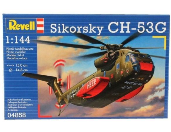 REVELL 04858 SIKORSKY CH-53G 1:144 KIT  Modellino