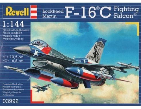 REVELL 03992 F-16C FIGHTING FALCON 1:144 KIT Modellino