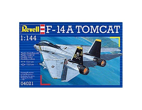 REVELL 04021 F-14A TOMCAT TOMCAT 1:144 KIT Modellino