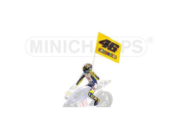 Minichamps PM312090376 FIGURA V.ROSSI 2009 MISANO MOTOGP 1:12 Modellino