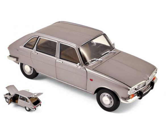 Norev NV185133 RENAULT 16 1968 GREY METALLIC 1:18 Modellino