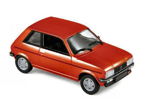 Norev NV471403 PEUGEOT 104 ZS 1979 CORAIL RED 1:43 Modellino