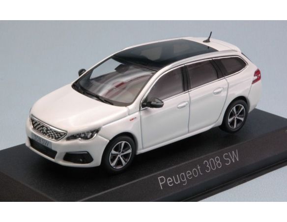 Norev NV473818 PEUGEOT 308 SW GT 2017 PEARL WHITE 1:43 Modellino