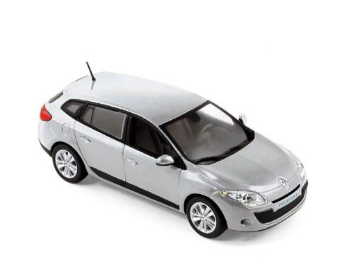 Norev NV517646 RENAULT MEGANE ESTATE 2009 PLATINE SILVER 1:43 Modellino