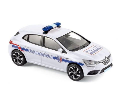 Norev NV517722 RENAULT MEGANE 2016 POLICE MUNICIPALE 1:43 Modellino