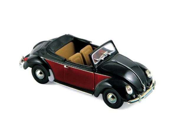 Norev NV840021 VW HEBMULLER 1949 BLACK & RED 1:43 Modellino