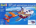 Revell 04648 EC145 MEDSTAR POLICE 1:32 Modellino