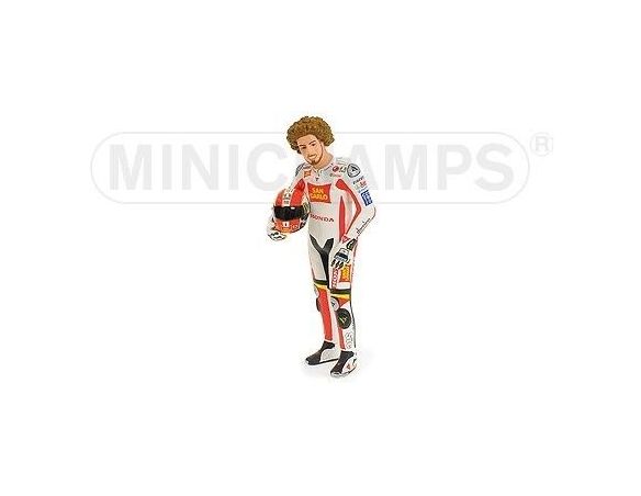 Minichamps PM312110258 FIGURA M.SIMONCELLI 2011 POSING MOTOGP 1:12 Modellino