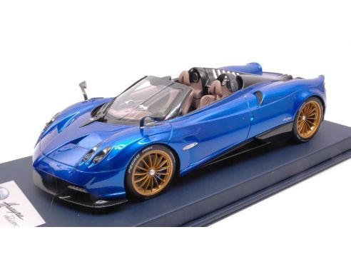 Looksmart LS18013A PAGANI HUAYRA ROADSTER BLUE FRANCIA PEARL C/VETRINA 1:18 Modellino