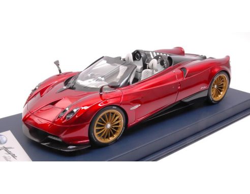 Looksmart LS18013B PAGANI HUAYRA ROADSTER ROSSO DUBAI PEARL C/VETRINA 1:18 Modellino