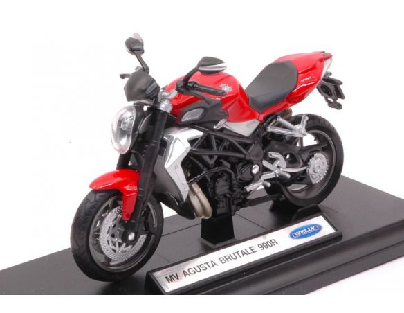 Welly WE38511A MOTO MV AGUSTA BRUTALE 990R 1:18 Modellino