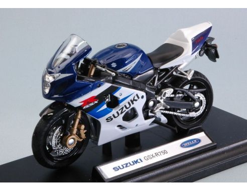 Welly WE38511D SUZUKI GSX-R750 1:18 Modellino