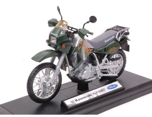 Welly WE38512B KAWASAKI KLR 650 1:18 Modellino
