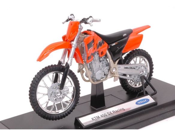 Welly WE38512D KTM 450 SX RACING 1:18 Modellino