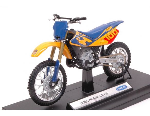 WELLY WE38512E HUSQVARNA CR125 1:18 Modellino