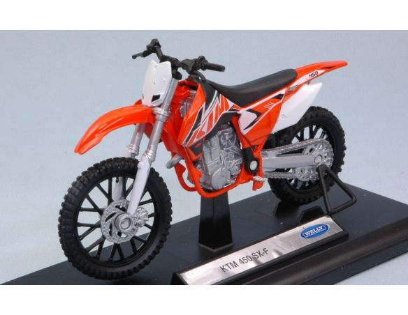 Welly WE38512F KTM SX-F 1:18 Modellino