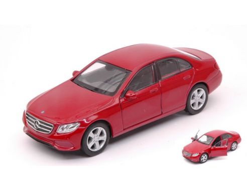 Welly WE38513F MERCEDES E-CLASS 2016 RED cm 11 Modellino
