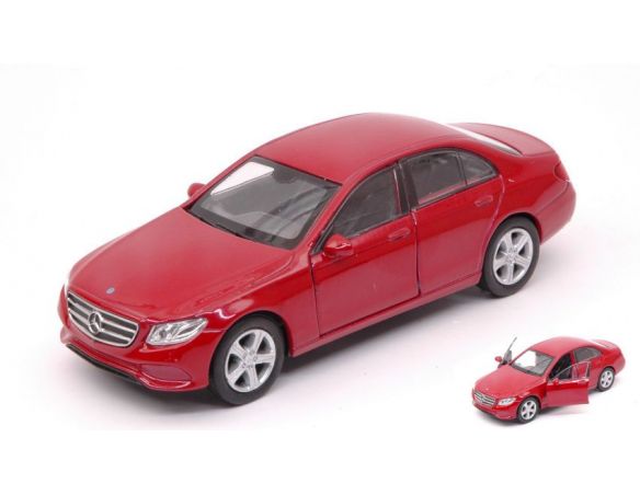 Welly WE38513F MERCEDES E-CLASS 2016 RED cm 11 Modellino