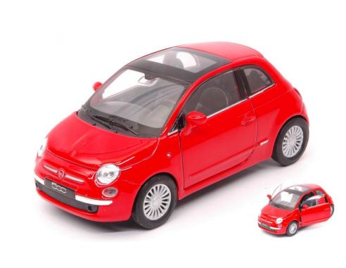 Welly WE38513L FIAT 500 RED cm 11 Modellino