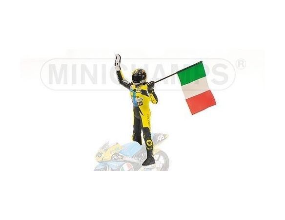 Minichamps PM312960146 FIGURA V.ROSSI 1996 C/BANDIERA 1:12 Modellino